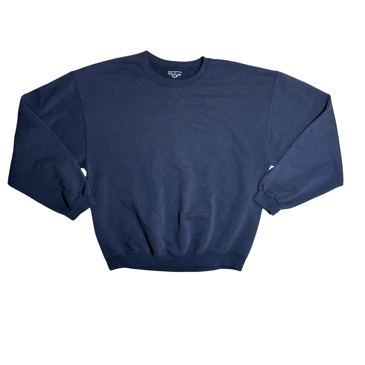 VINTAGE BLUE LARGE CREWNECK
