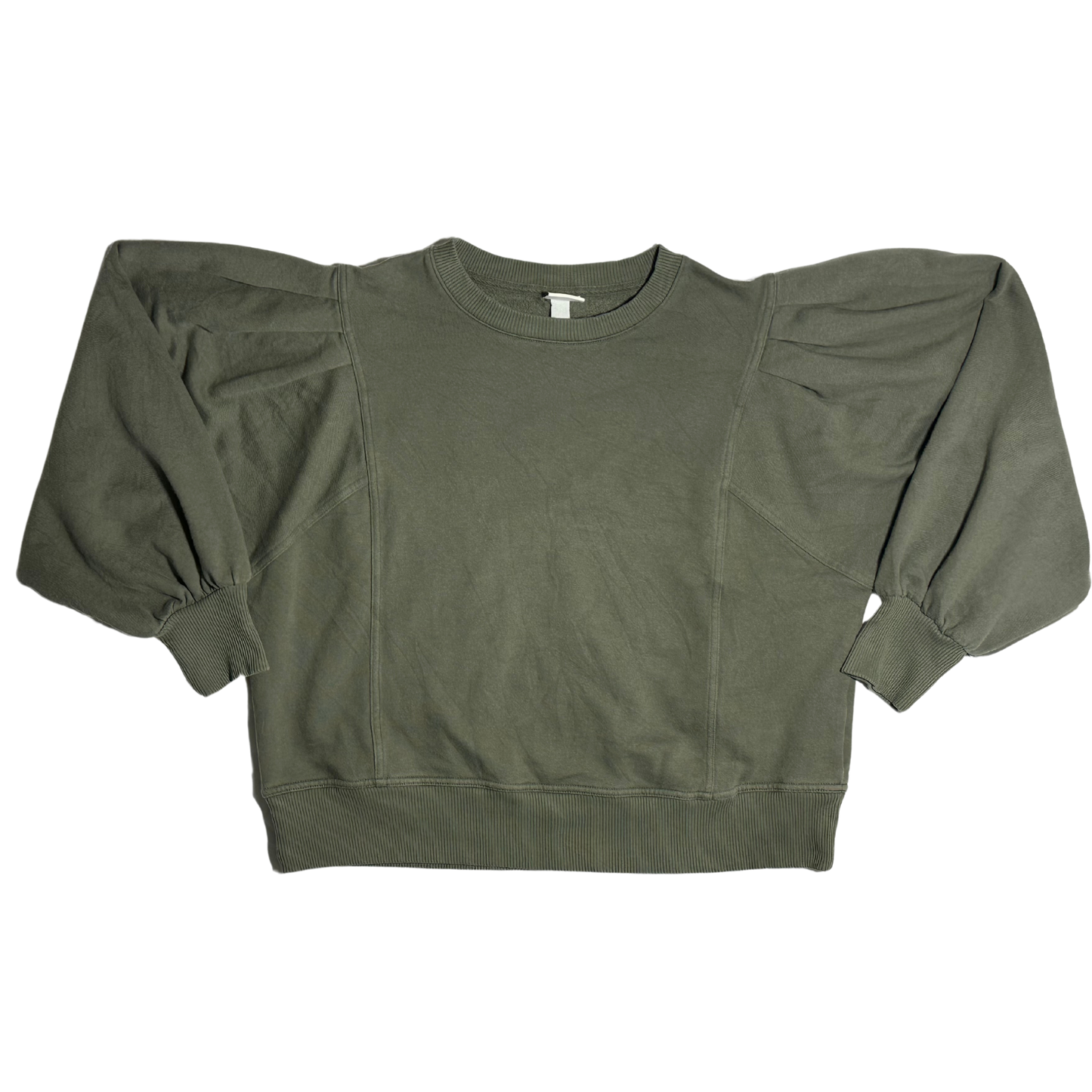 DARK GREEN MEDIUM CREWNECK