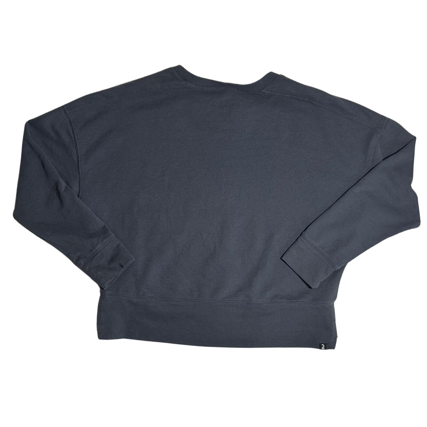 NAVY GREY MEDIUM CREWNECK