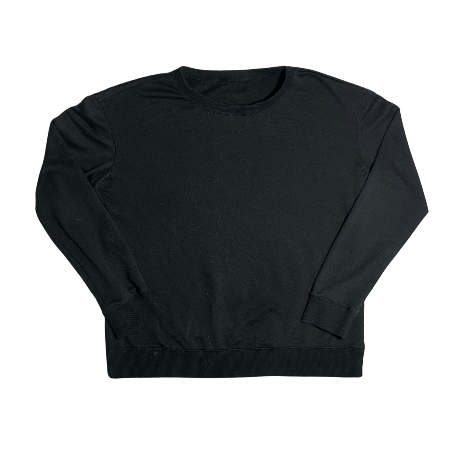 BLACK MEDIUM CREWNECK