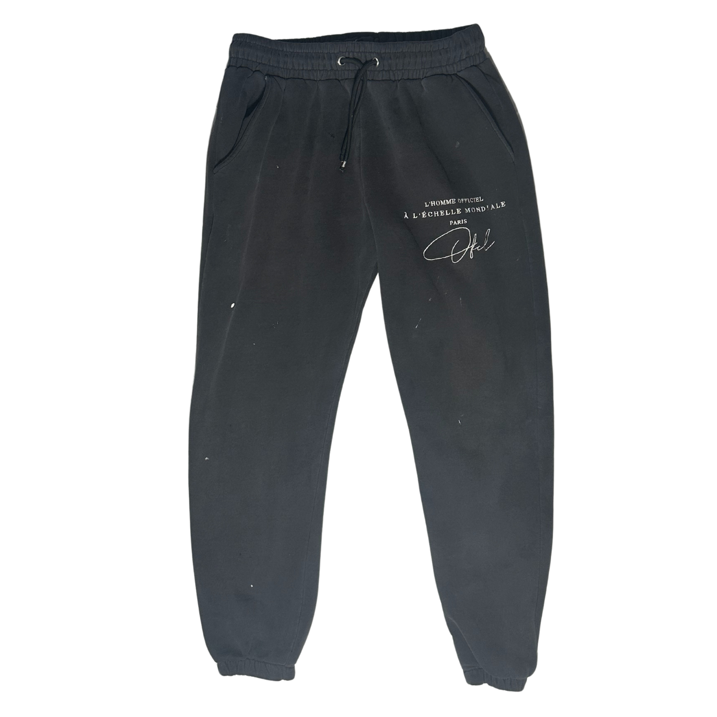 BLACK SWEATPANTS MEDIUM