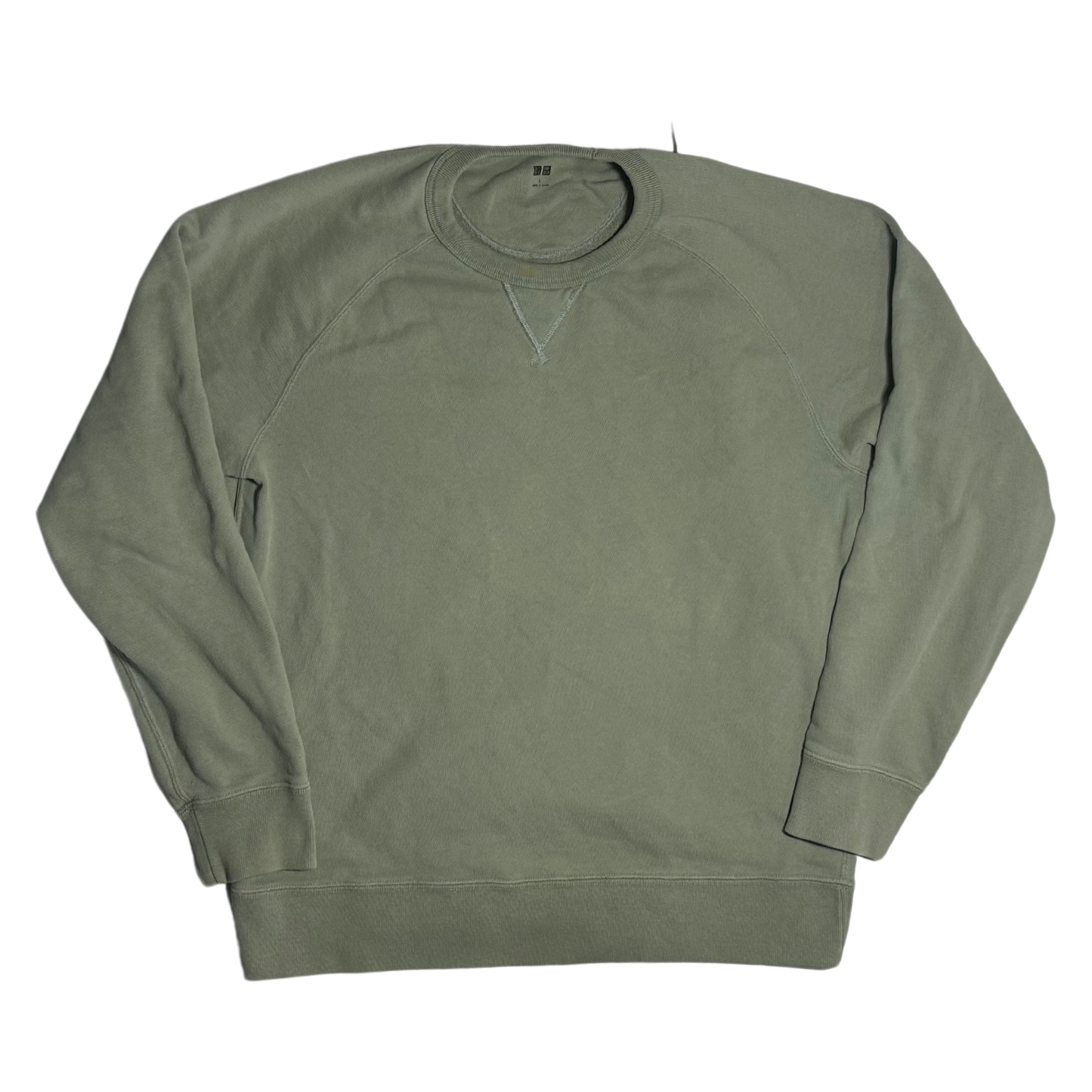 UNIQLO GREEN LARGE CREWNECK