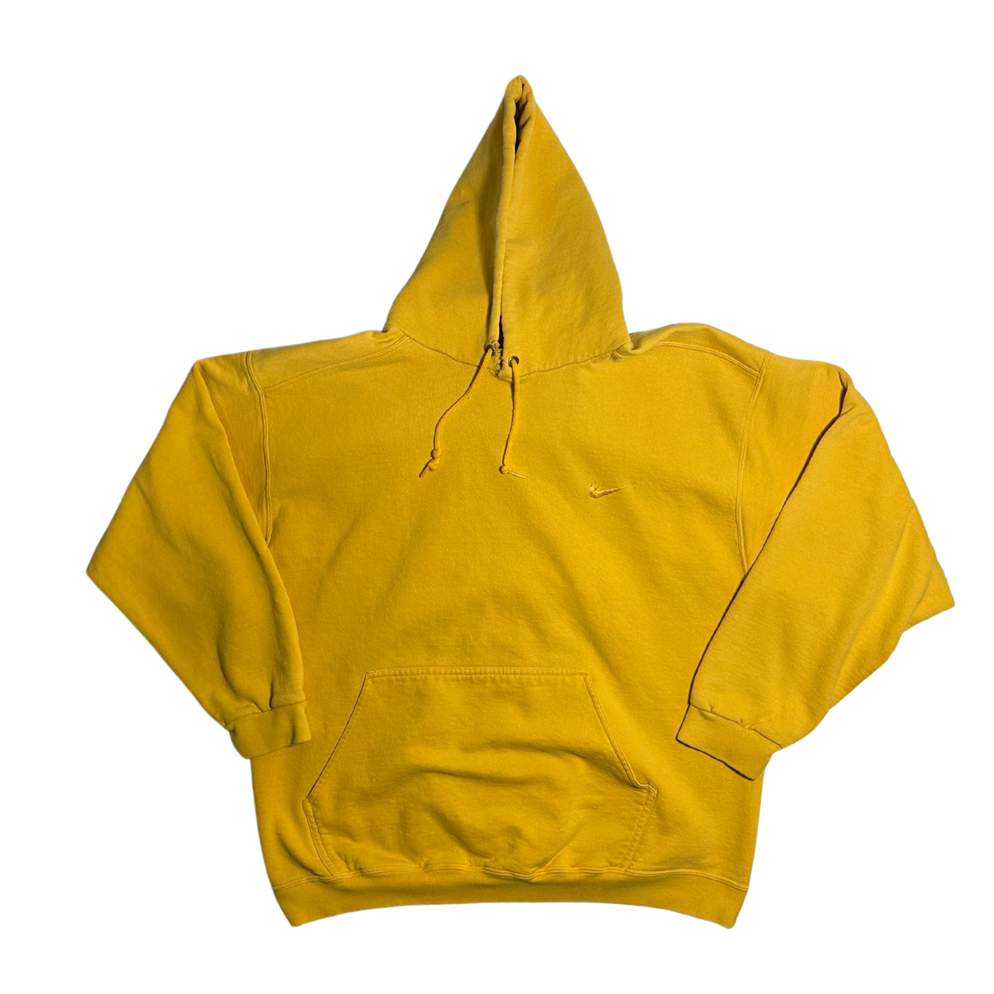 NIKE YELLOW LARGE HOODIE