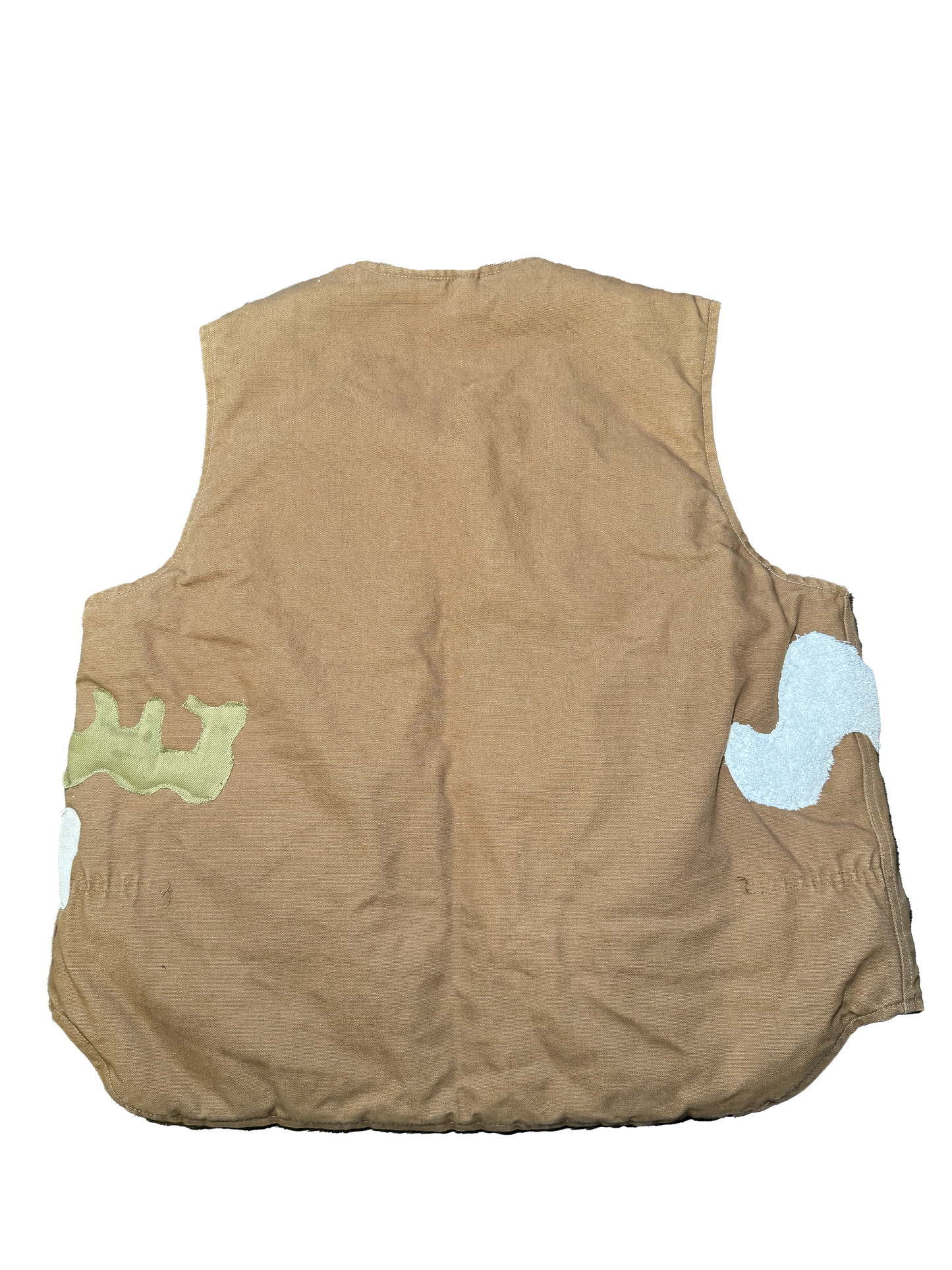TAN CARHART PUFFER VEST