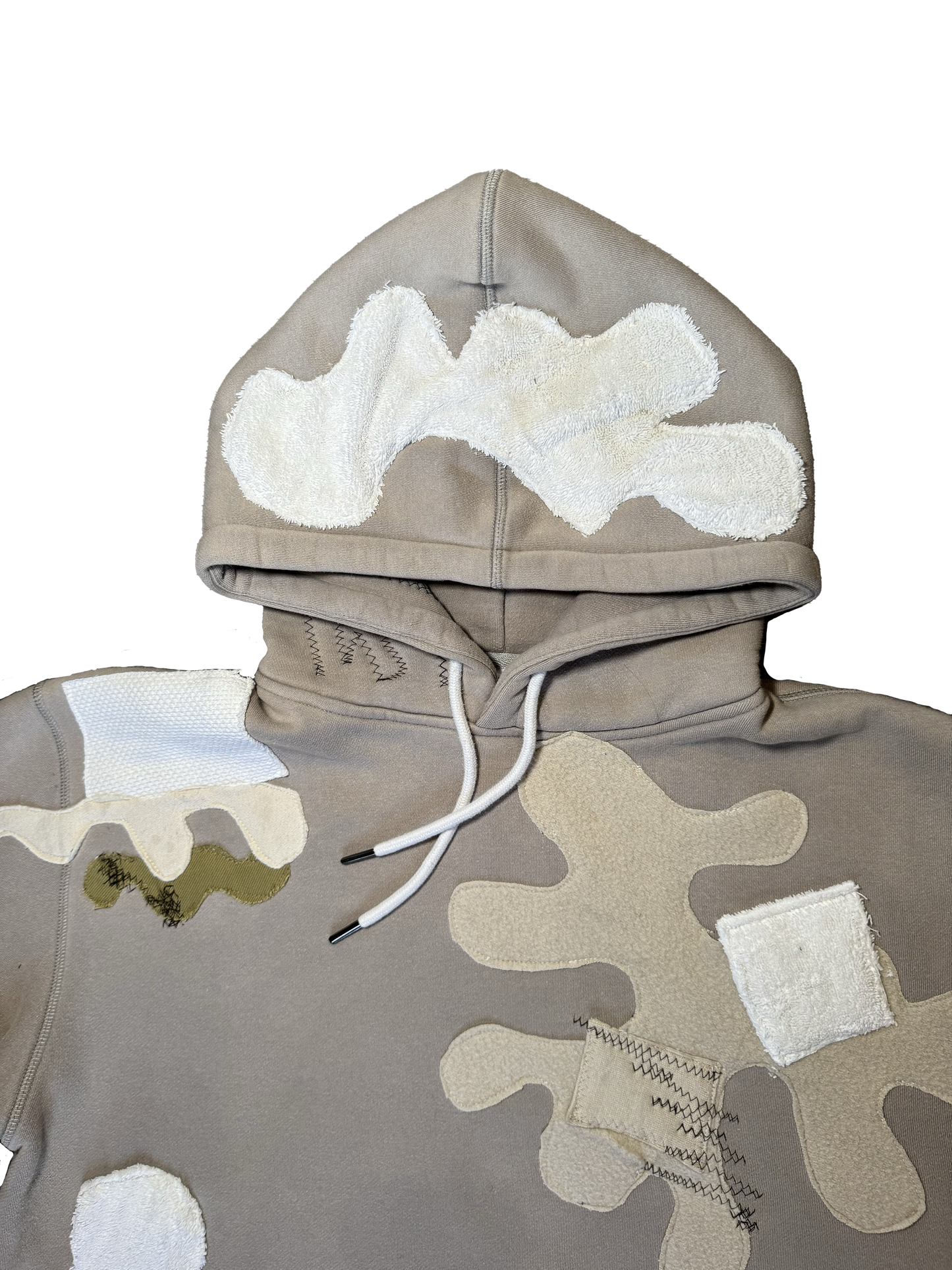 UMBER COTTON HOODIE