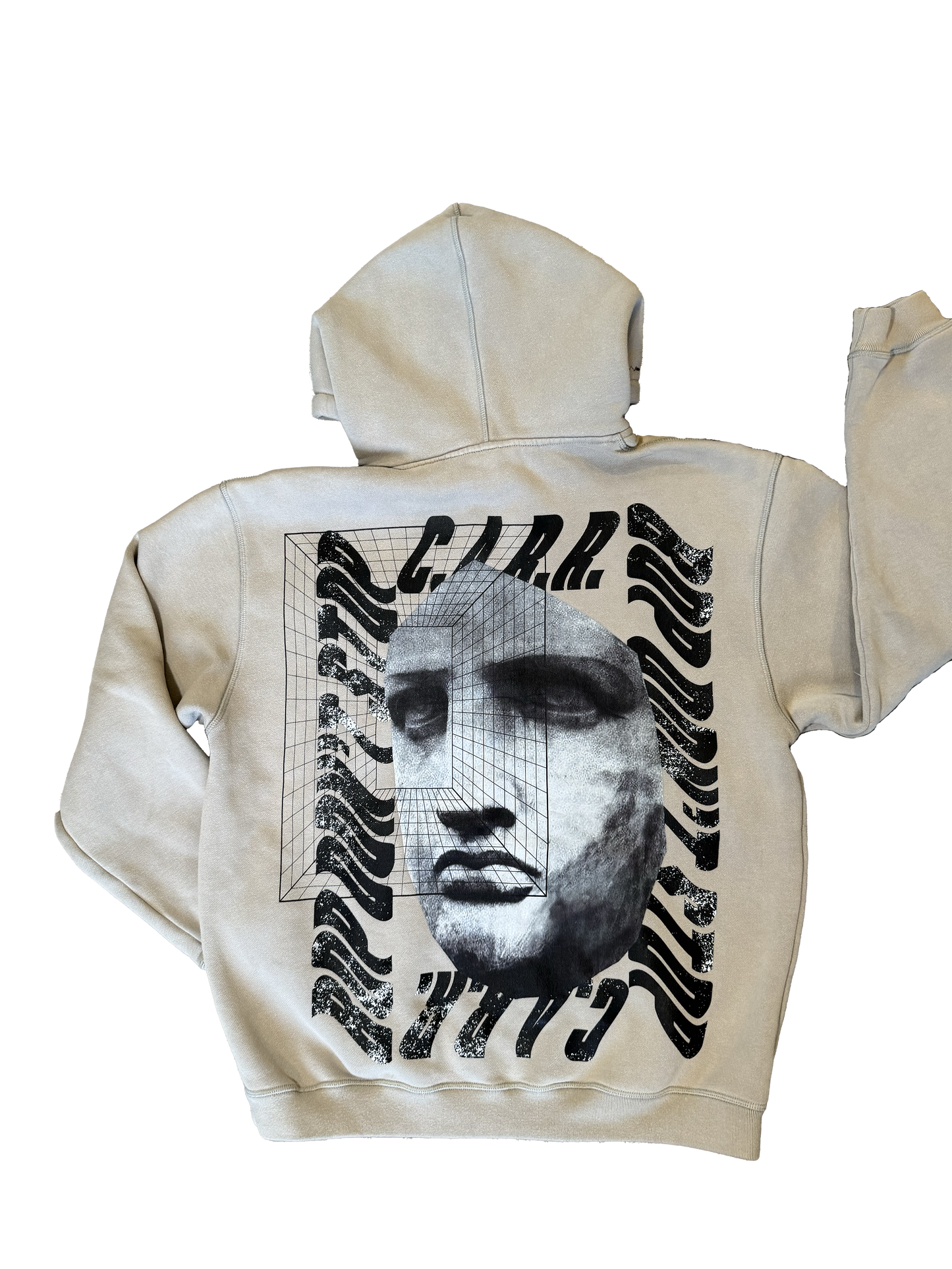 UMBER COTTON HOODIE