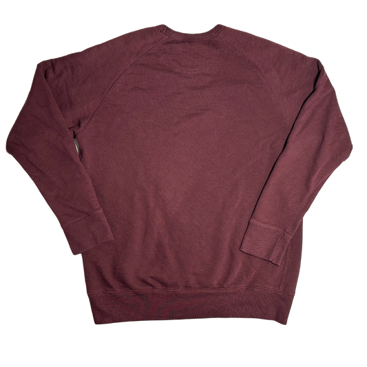PURPLE RED LARGE CREWNECK