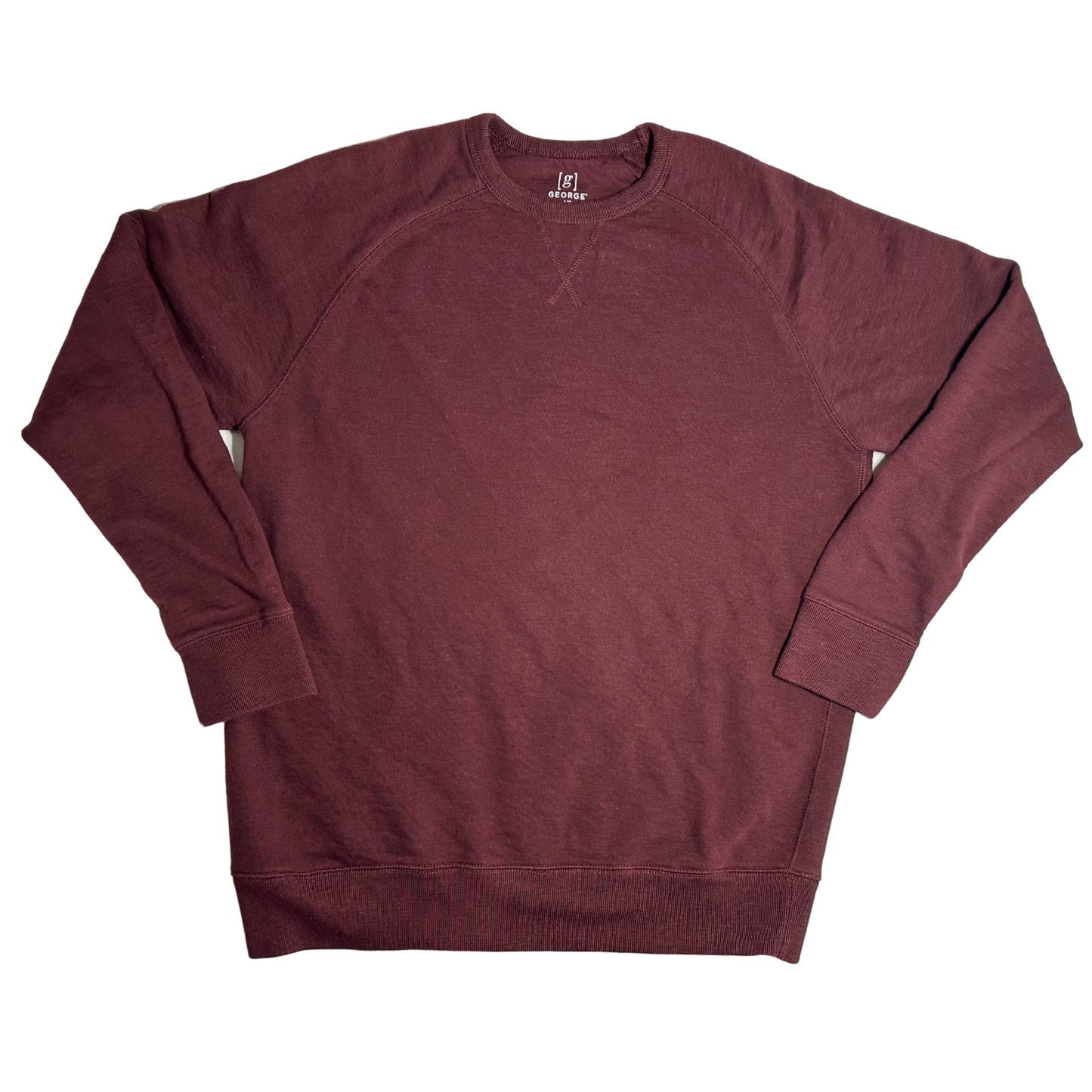 PURPLE RED LARGE CREWNECK