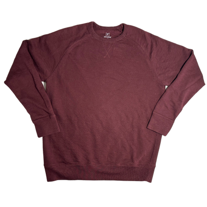 PURPLE RED LARGE CREWNECK