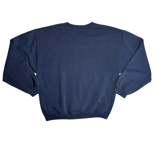 VINTAGE BLUE LARGE CREWNECK