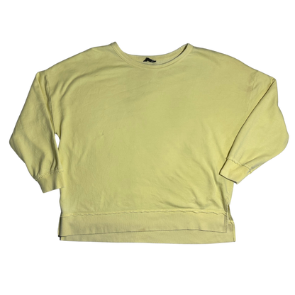 LIGHT YELLOW CREWNECK XL