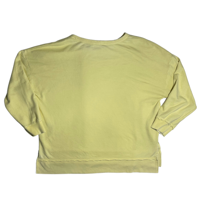 LIGHT YELLOW CREWNECK XL