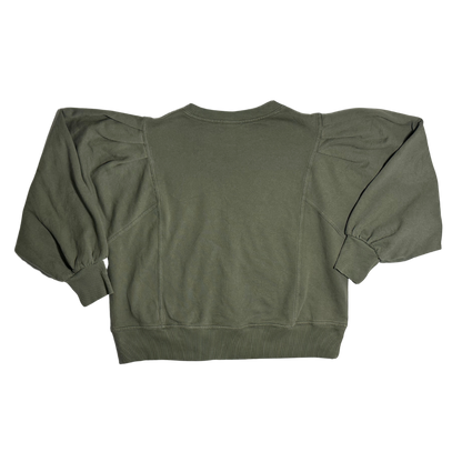 DARK GREEN MEDIUM CREWNECK
