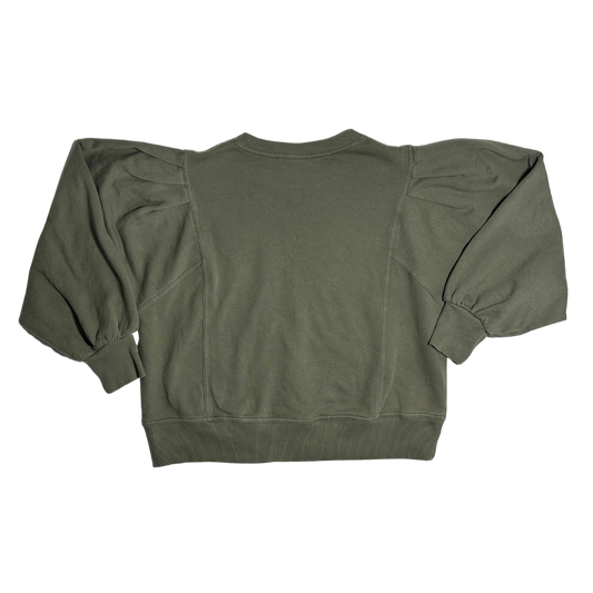 DARK GREEN MEDIUM CREWNECK