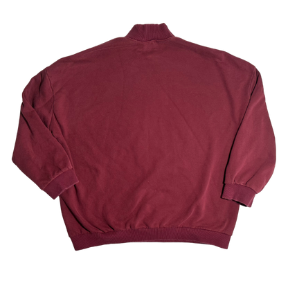 DARK RED LARGE CREWNECK