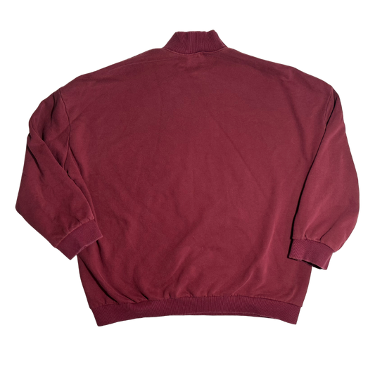 DARK RED LARGE CREWNECK