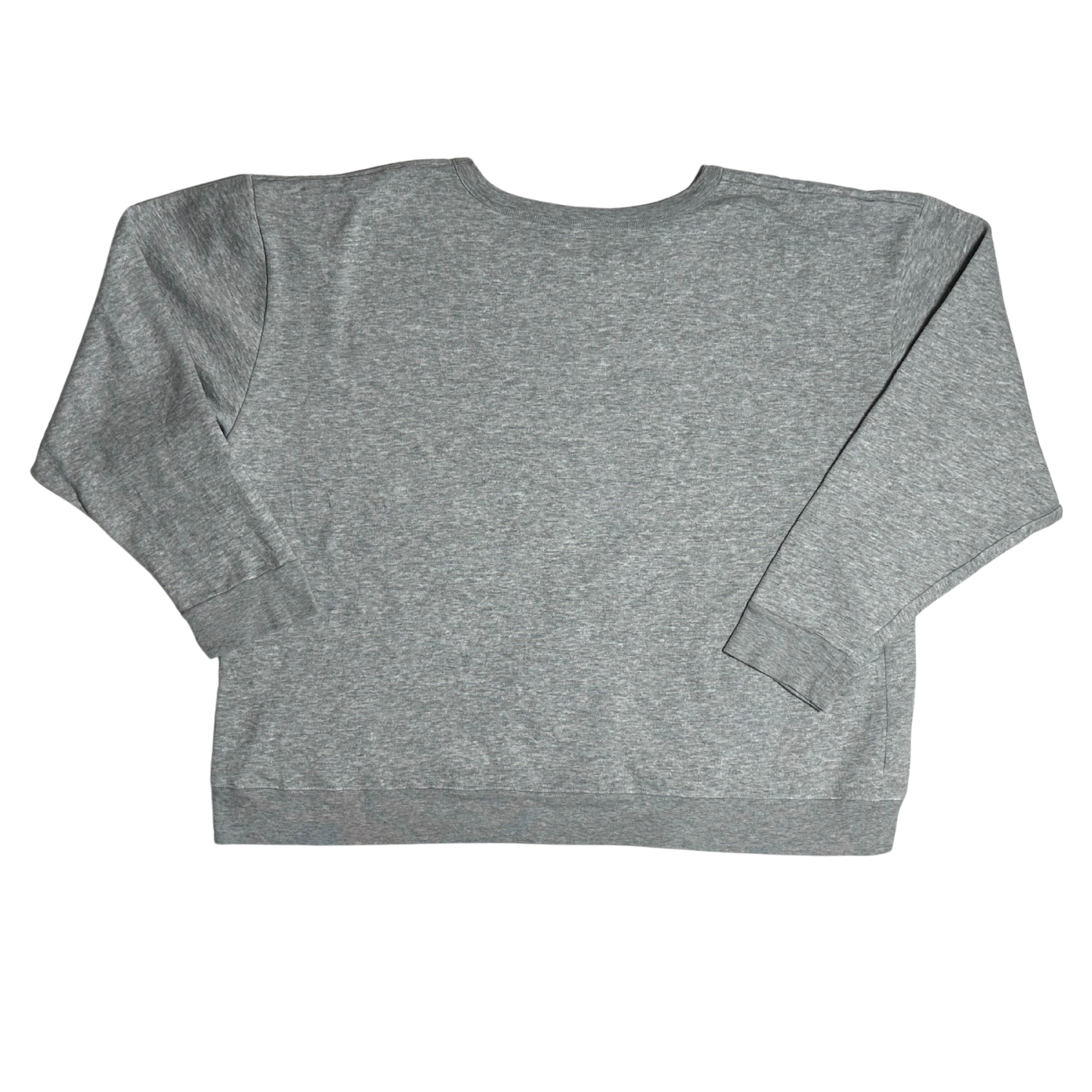 LIGHT GREY LARGE CREWNECK