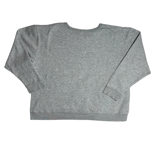 LIGHT GREY LARGE CREWNECK