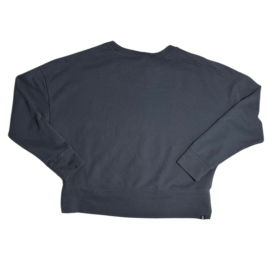 NAVY GREY MEDIUM CREWNECK