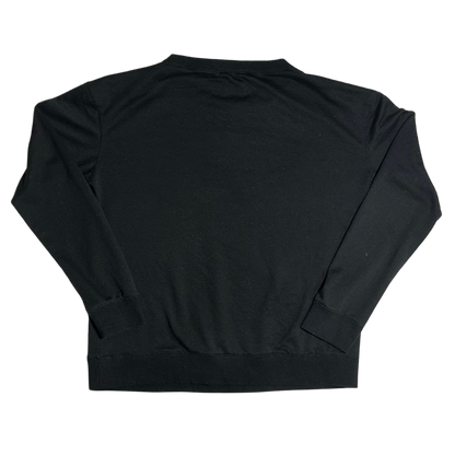 BLACK MEDIUM CREWNECK