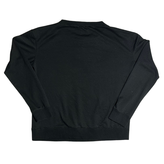 BLACK MEDIUM CREWNECK