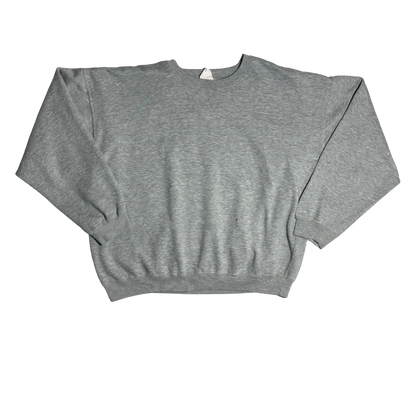 GREY LARGE CREWNECK