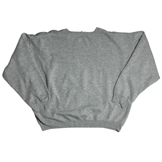 GREY LARGE CREWNECK