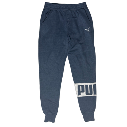 BLUE PUMA SWEATPANTS SMALL