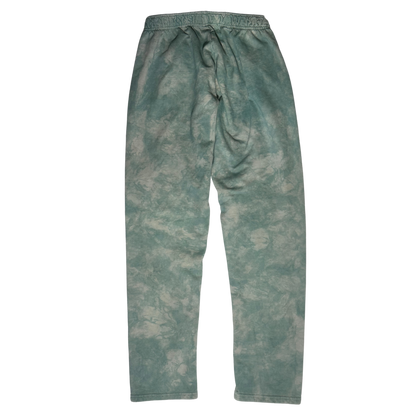GREEN TIE DIE SWEATPANTS SMALL