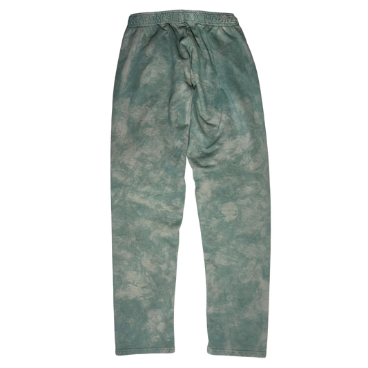 GREEN TIE DIE SWEATPANTS SMALL