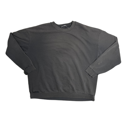 ZARA TRAFALUC GREY LARGE CREWNECK