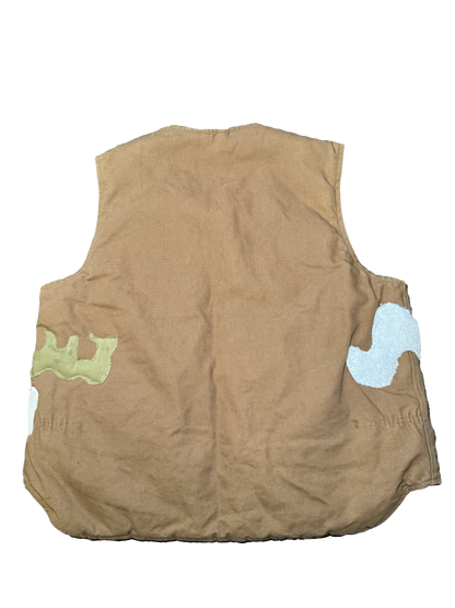 TAN CARHART PUFFER VEST