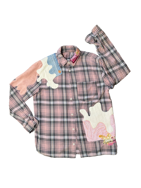 VINTAGE PINK FLANNEL