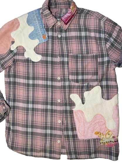 VINTAGE PINK FLANNEL