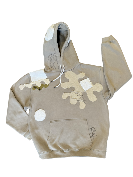 UMBER COTTON HOODIE