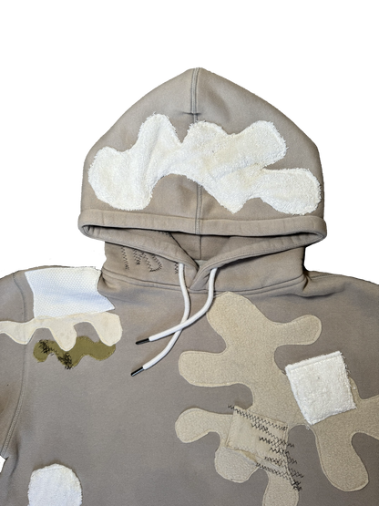 UMBER COTTON HOODIE